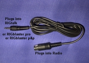 6 ft CAT Cable for Yaesu Radios