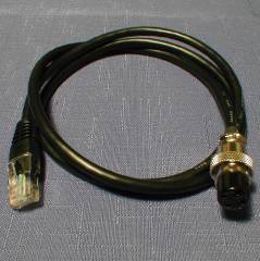 4 Pin Screw on Custom Mic Cable, 3 ft.